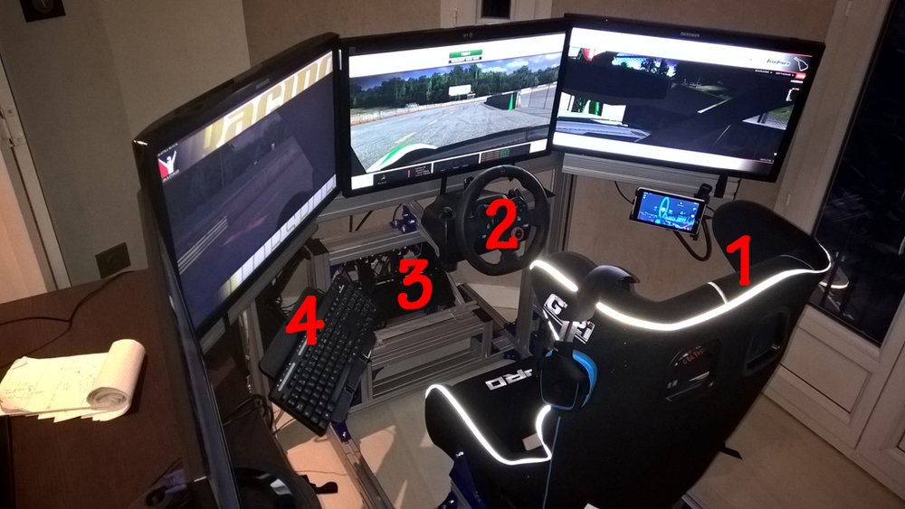 Ch�ssis de simulation auto JCL 950 Nice (06)