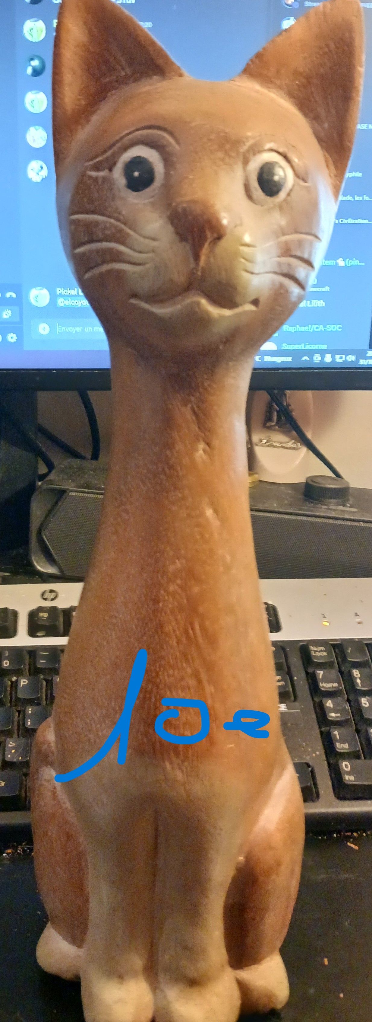 Chat en bois 10 B�thune (62)