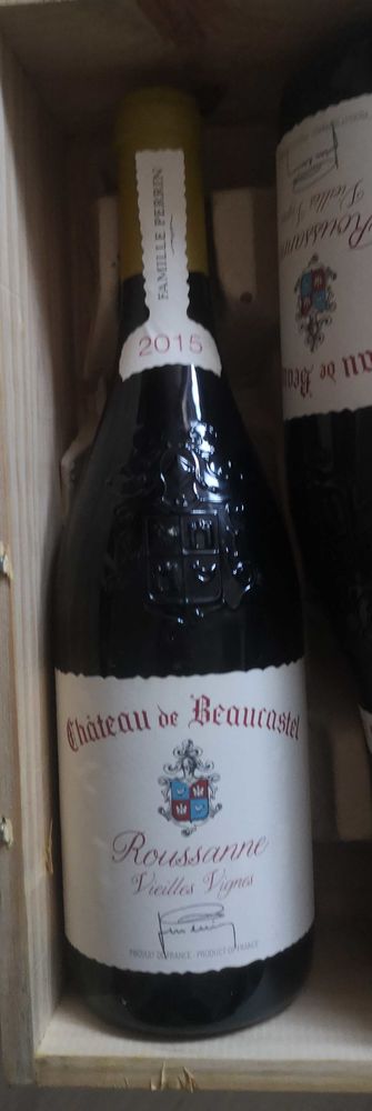 chateau de beaucastel roussanne vieilles vignes vin blanc 2015 famille perrin 175 Ajaccio (20)