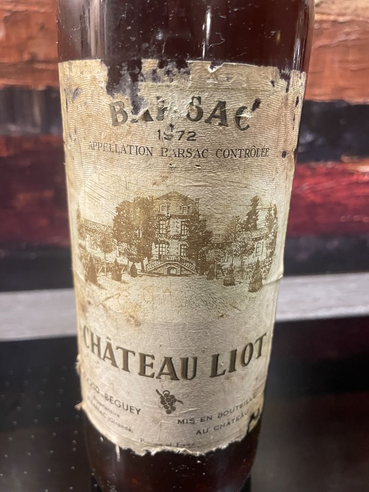 1 Bt Chateau Liot Barsac 1972 de David BEGUEY 45 Vigneux-sur-Seine (91)