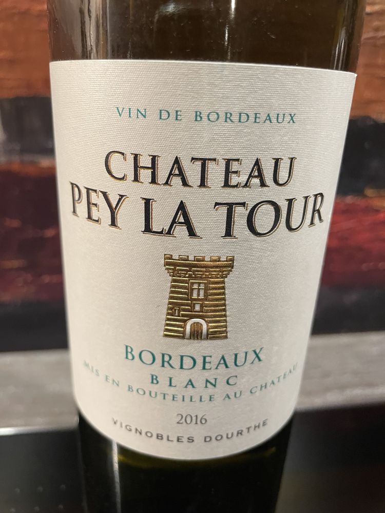 1 Bt Chateau PEY LA TOUR 2016 Bordeaux Blanc 22 Vigneux-sur-Seine (91)
