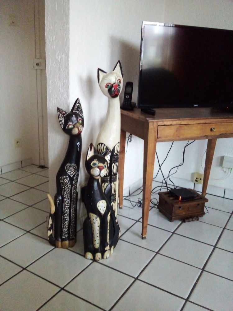 3 Chats en bois 30 Belfort (90)
