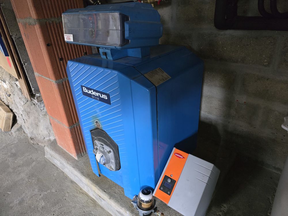 Chaudi�re Buderus + br�leur 200 Beauval (80)