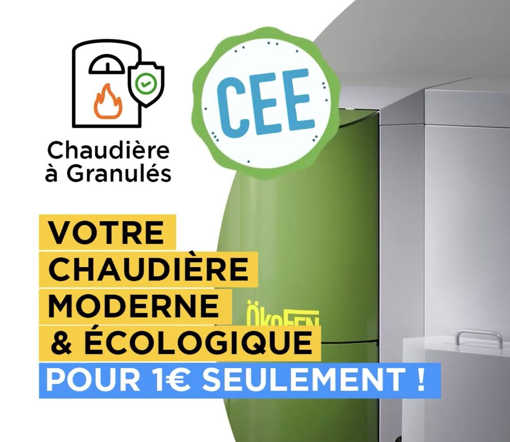 Chaudi�re � granul�s � 1� 1 Ch�lons-en-Champagne (51)