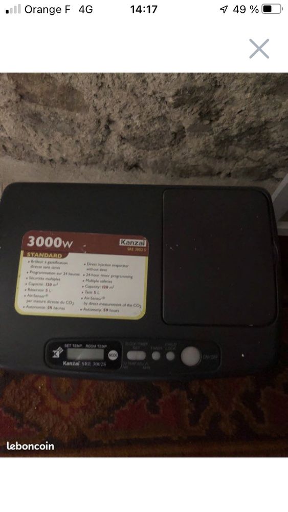 chauffage d?appoint 50 Saint-Bauzille-de-Montmel (34)