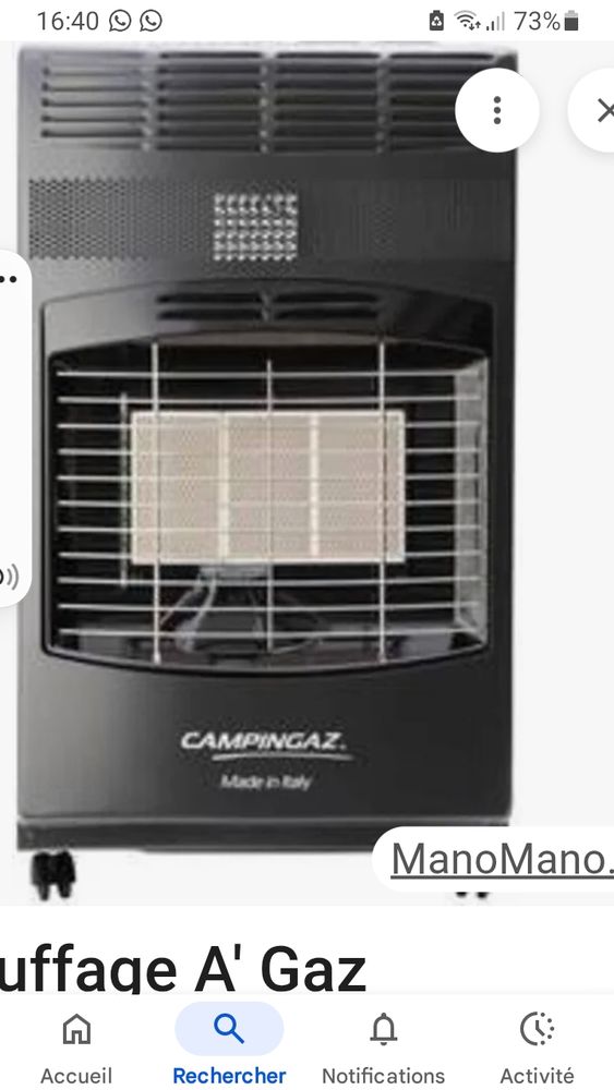 chauffage gaz butane syst�me infrarouge, quasi neuf. 90 Ajaccio (20)