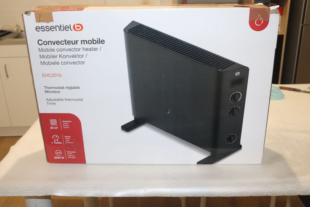 Chauffage �lectrique ESSENTIELB EHC201b 35 Avrill� (49)