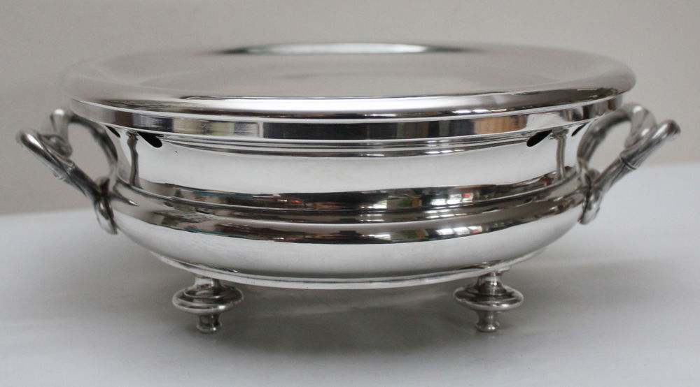 Chauffe Plat ancien m�tal argent� CHRISTOFLE 200 Issy-les-Moulineaux (92)