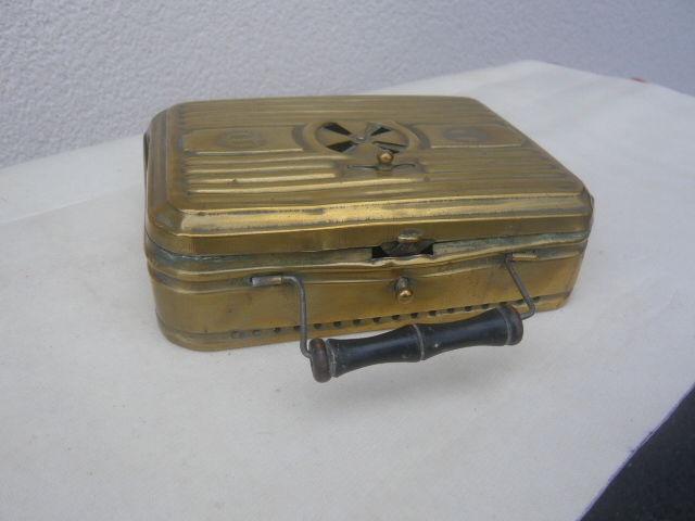 Chaufferette Ancienne Laiton GIRODUN 25 Rodez (12)