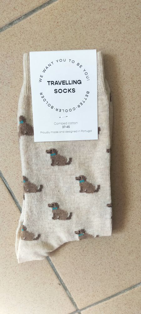 Chaussettes CHIEN  �My Travelling Socks�  5 Savigny-sur-Orge (91)