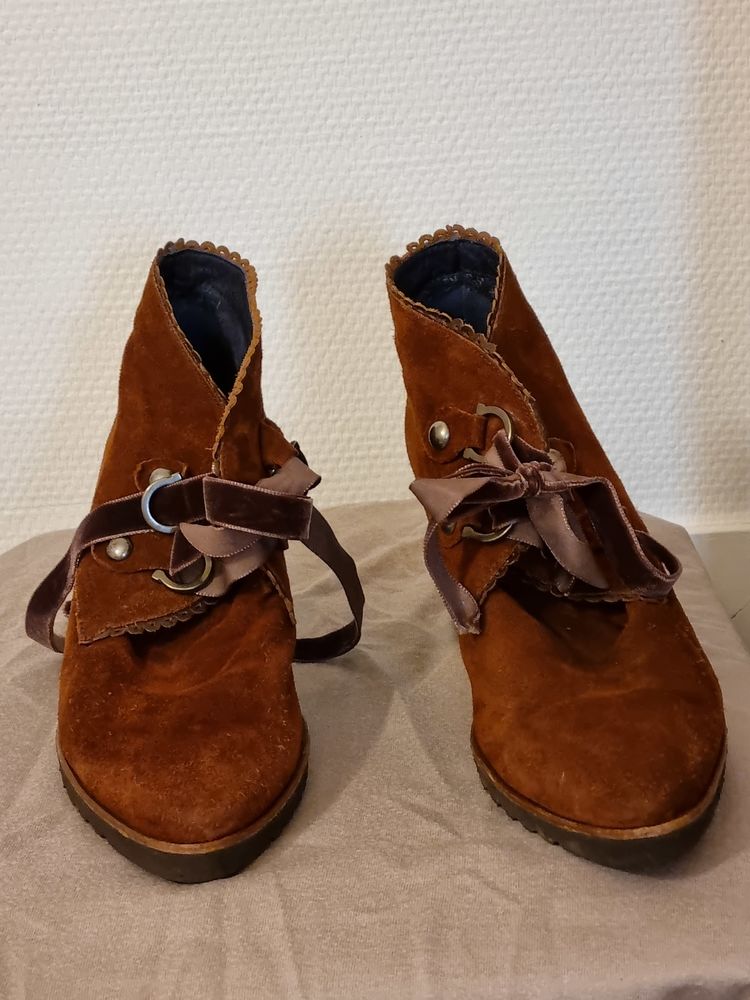 Chaussure dorking femme taille 39 superbe �tat 35 Vitr� (35)