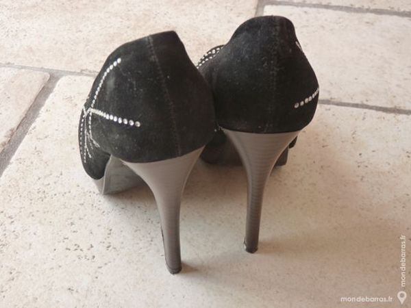 Chaussure escarpins janni & janni 36 femme noir neuf 25 Brienne-le-Château (10)