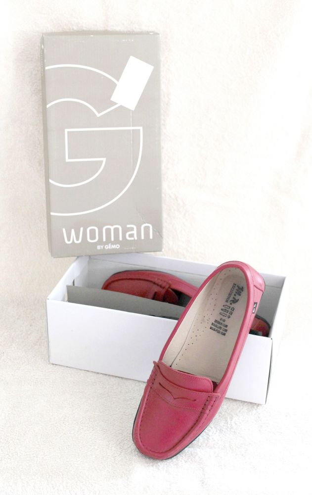 chaussure M R exclusivis mocassin rouge taille 41  femme 35 Cagnes-sur-Mer (06)