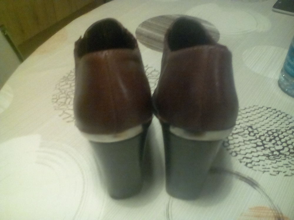 Chaussure femme cuir marron 20 Glos-sur-Risle (27)