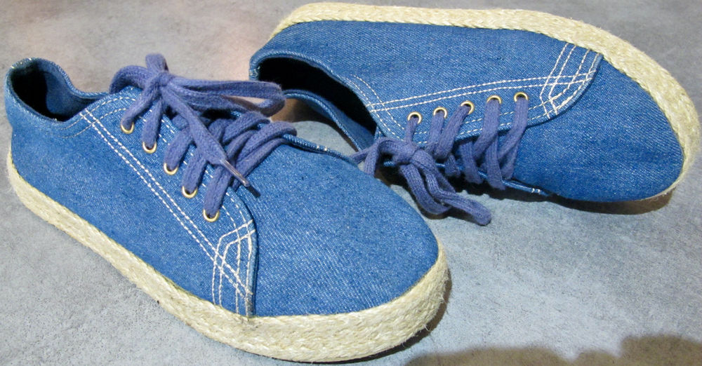 Chaussure femme en toile, taille 37 6 Marolles (41)