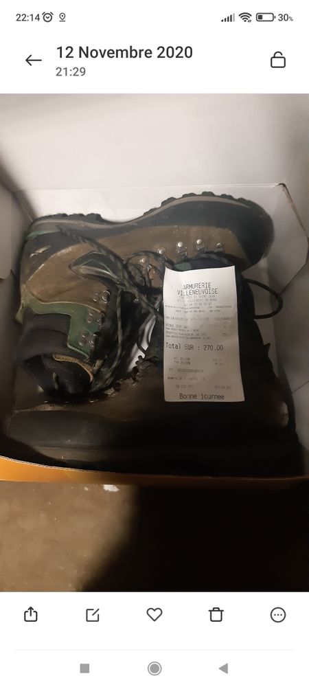 chaussure sportiva Karakorum taille 46 200 Astet (07)