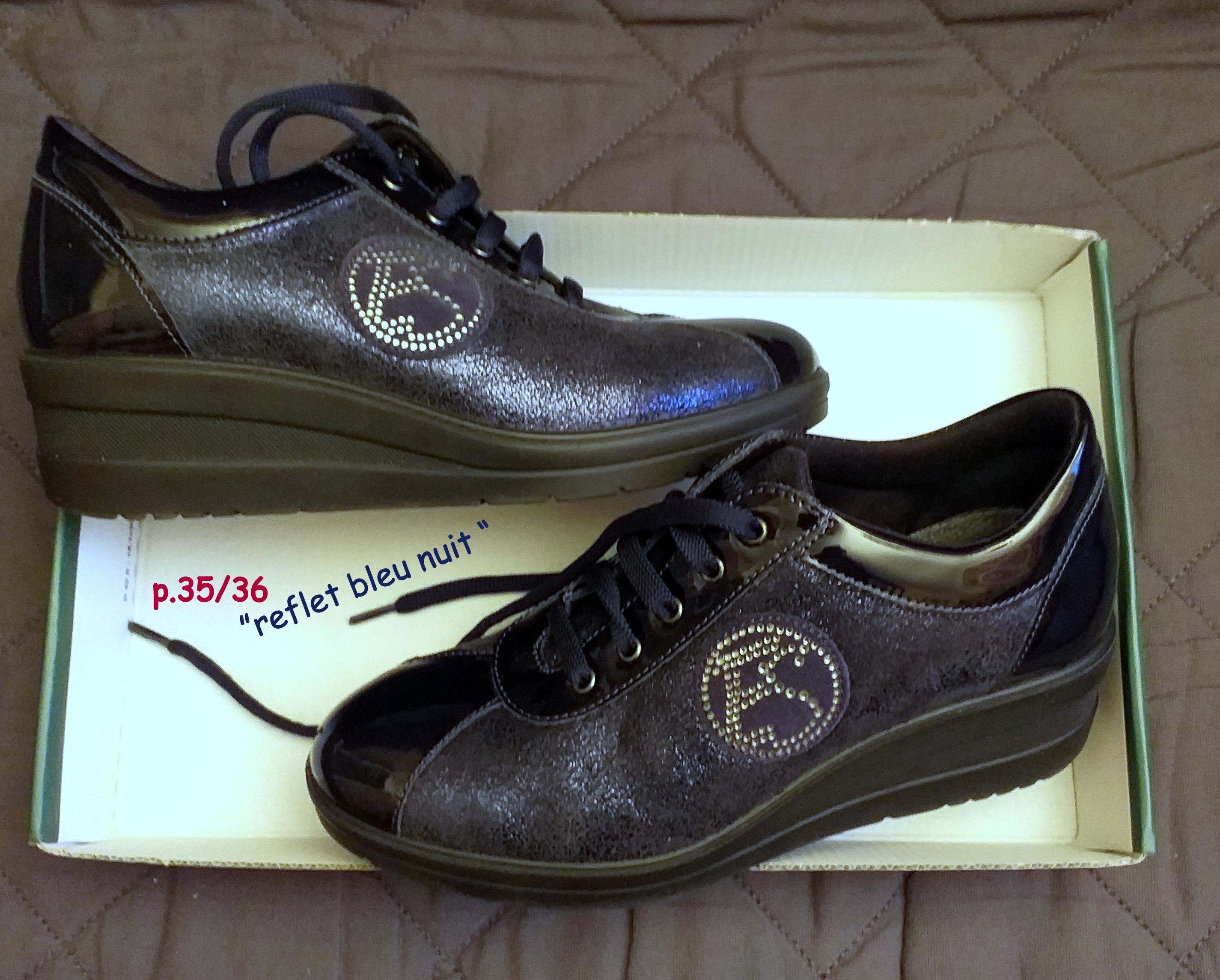 chaussures basses semelle compens�e 
25 Saint-Laurent-du-Var (06)