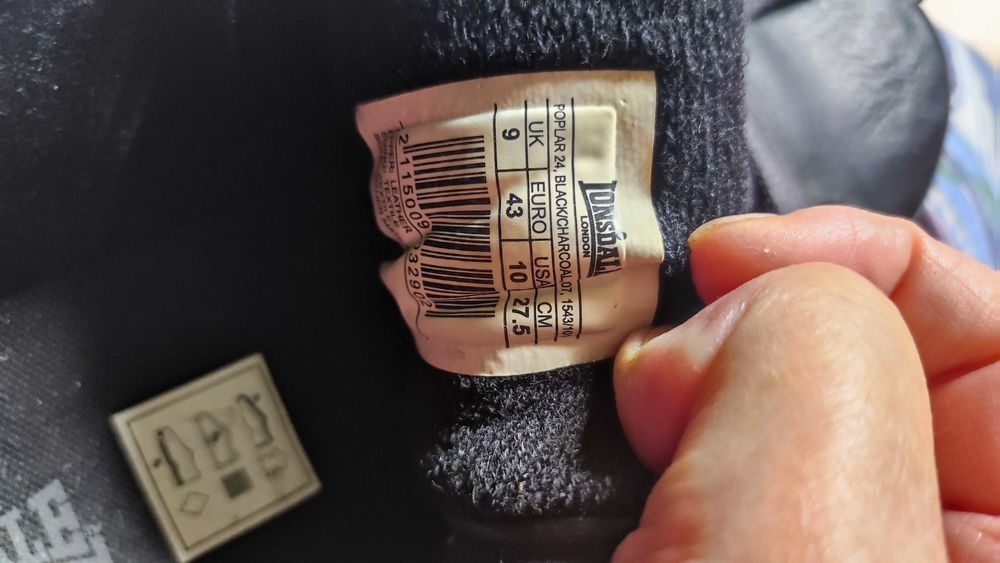 Chaussures cuir �  lacets homme 43 Lonsdale 38 Verneuil-sur-Seine (78)