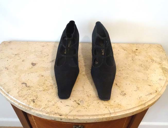 Chaussures femme en cuir noire, SAN MARINA, p. 37, TBE 32 Paris 4 (75)