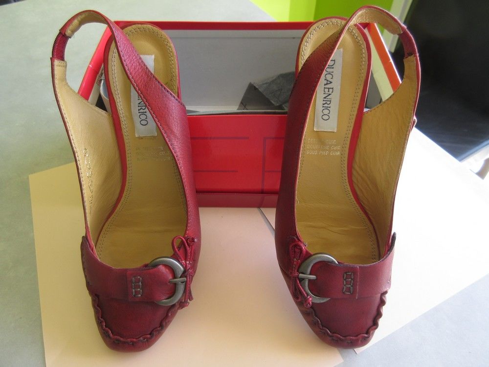 Chaussures femme rouge  20 Jury (57)