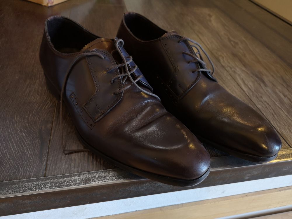 Chaussures heyraud homme cuir marron 43,5 30 Roppenheim (67)