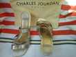 Chaussures à lanières dorées Charles Jourdan 15 Royan (17)