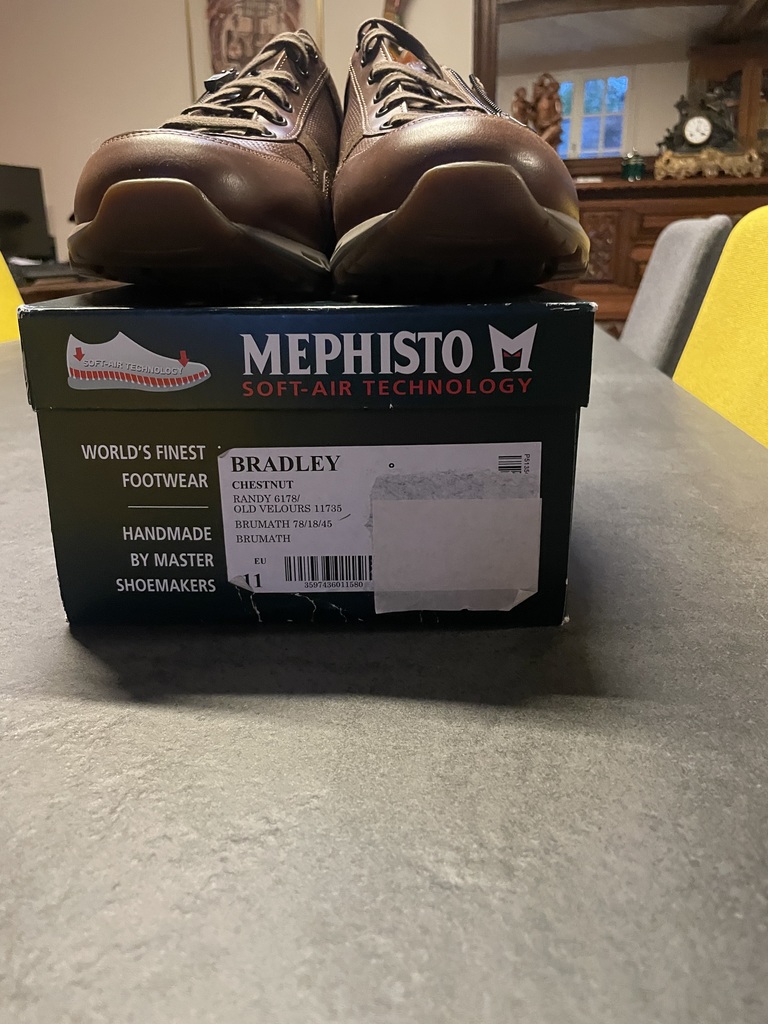 Chaussures Mephisto Bradley ch�tain- Neuves 87 Saint-Barth�lemy-d'Anjou (49)