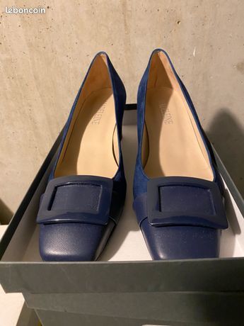 CHAUSSURES MOCASSIN BLEU MARINE AVEC 1 NOEUD 40 G�nissieux (26)