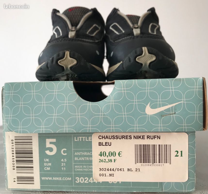 Chaussures Nike RUFIN pour b�b� {gar�on} 10 Morsang-sur-Orge (91)