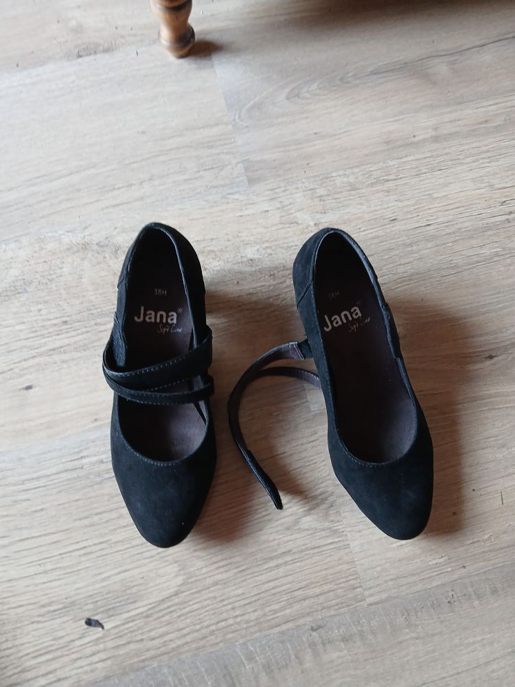 Chaussures  noir daim 3 Oyonnax (01)