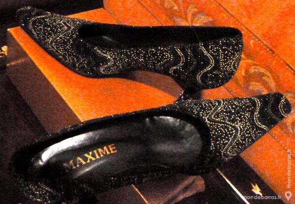 chaussures noires paillet�es 10 Lille (59)
