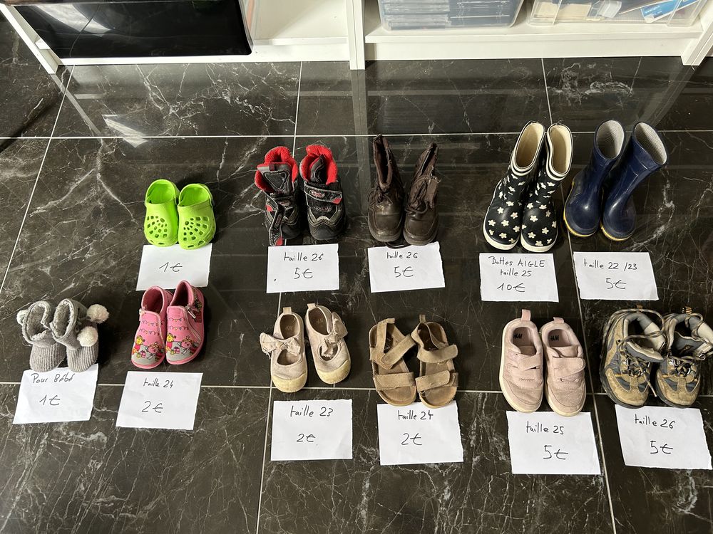 Chaussures pour fille 1 Bussy-Saint-Georges (77)