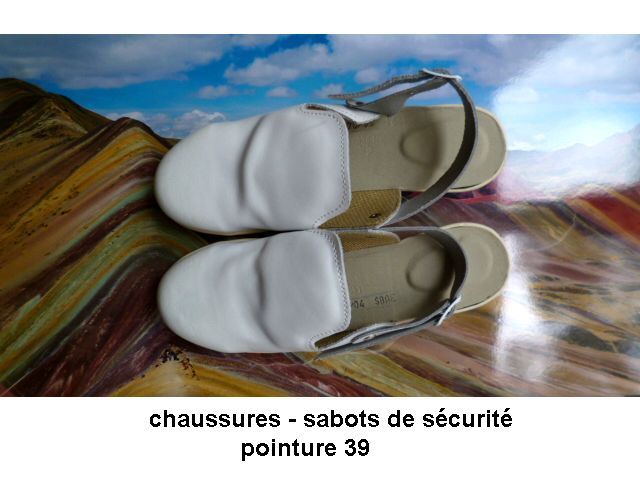 chaussures sabots de s�curit� - 39 -  zoe 15 Martigues (13)