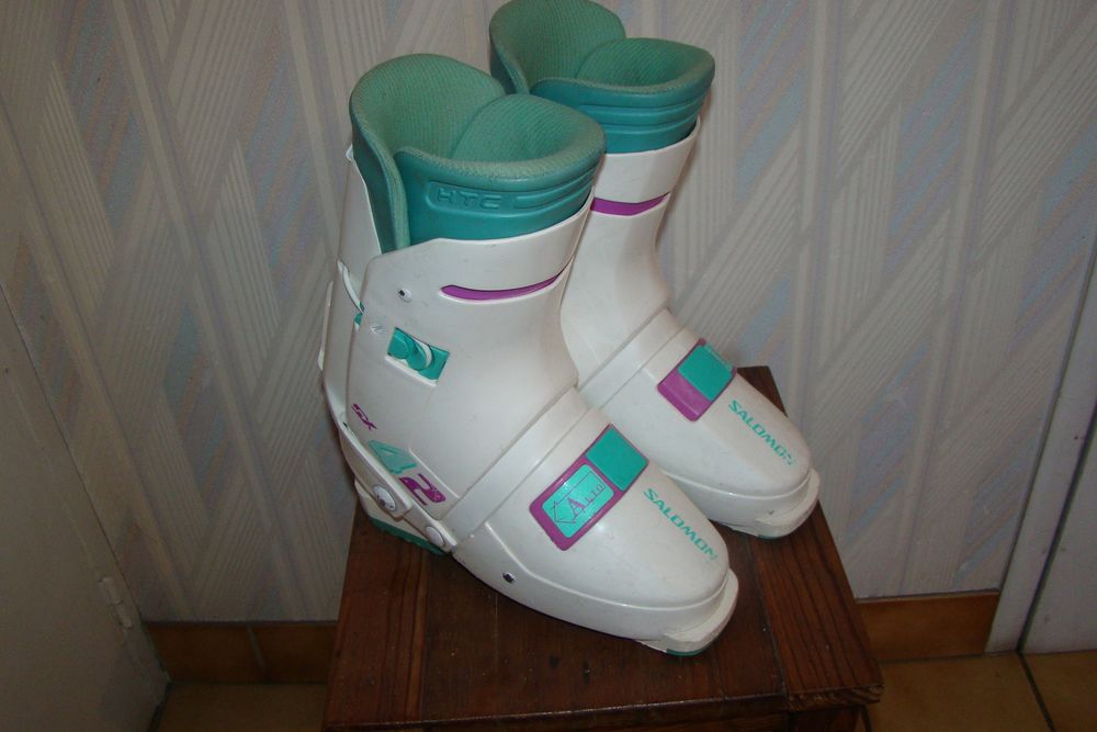 Chaussures de ski Salomon  vintage 1980  T. 38  MP 24.5 40 Gargenville (78)