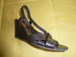 Chaussures &eacute;t&eacute; sandales &agrave; brides talon compens&eacute; Chaussures