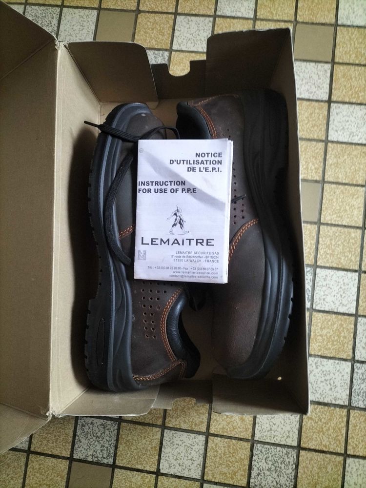 chaussures de s�curit� Lemaitre neuve 50 Beauvoir (50)