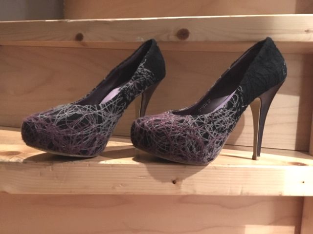 Chaussures tissu talon haut P 37.5 10 Paris 14 (75)