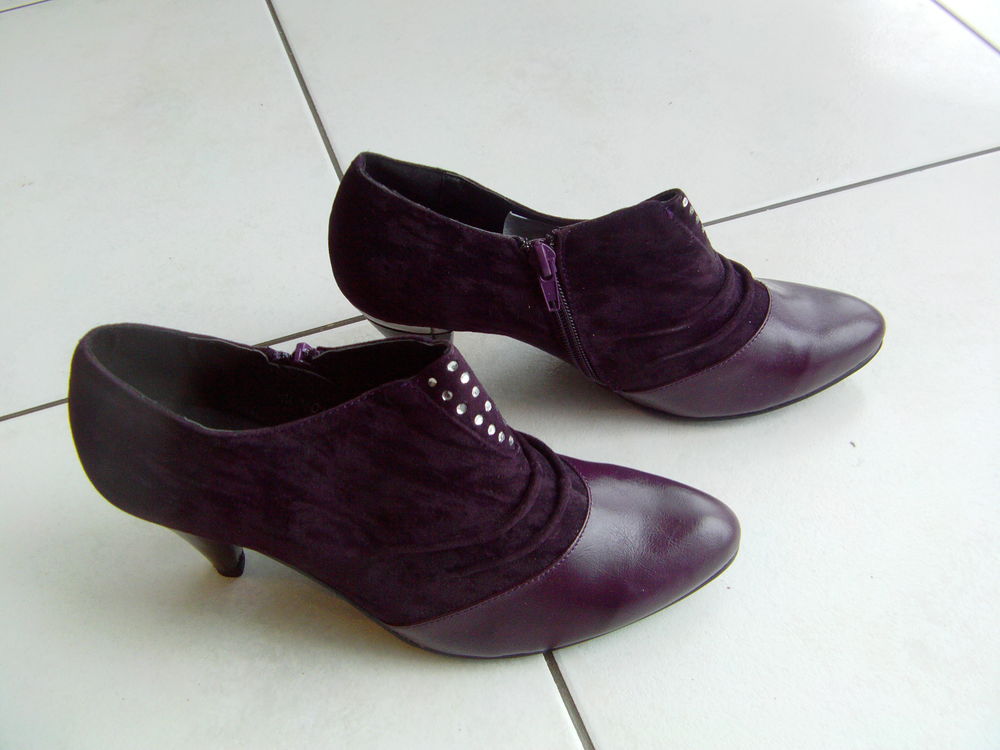 Chaussures violette pointure 38 15 Les B�ties (70)