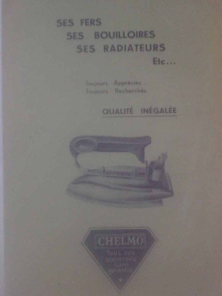 Pub Chelmo Fer Bouilloire R�chaud Radiateur Chaufferette 0 N�rac (47)