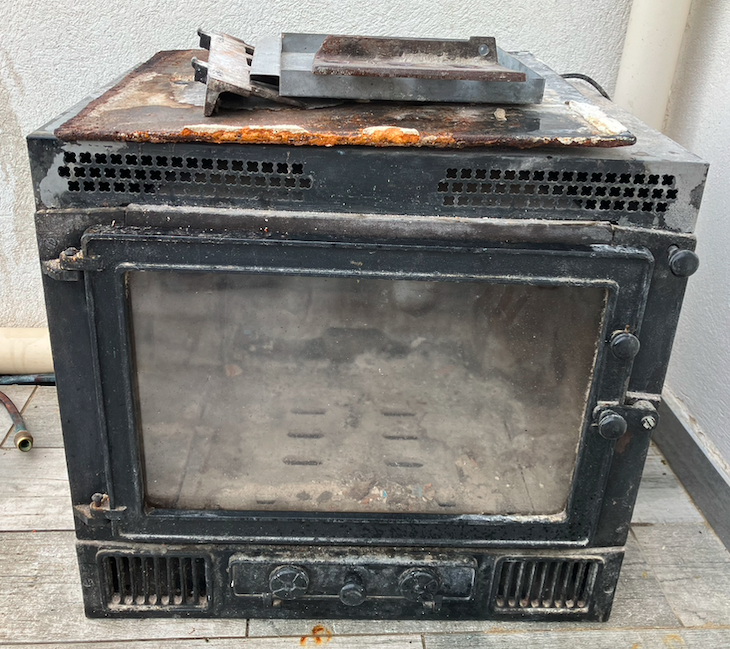 Chemin� enti�re en marbre �lectrique 90 Toulon (83)