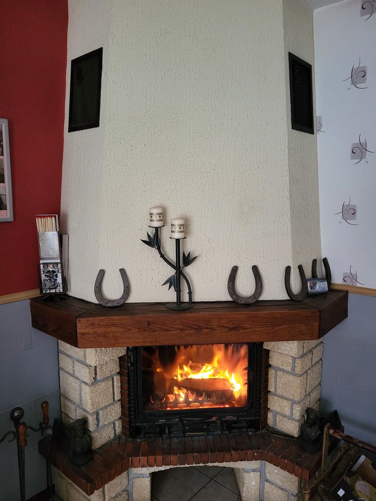 Chemin�e avec insert Ren� Brisach 350 Laon (02)