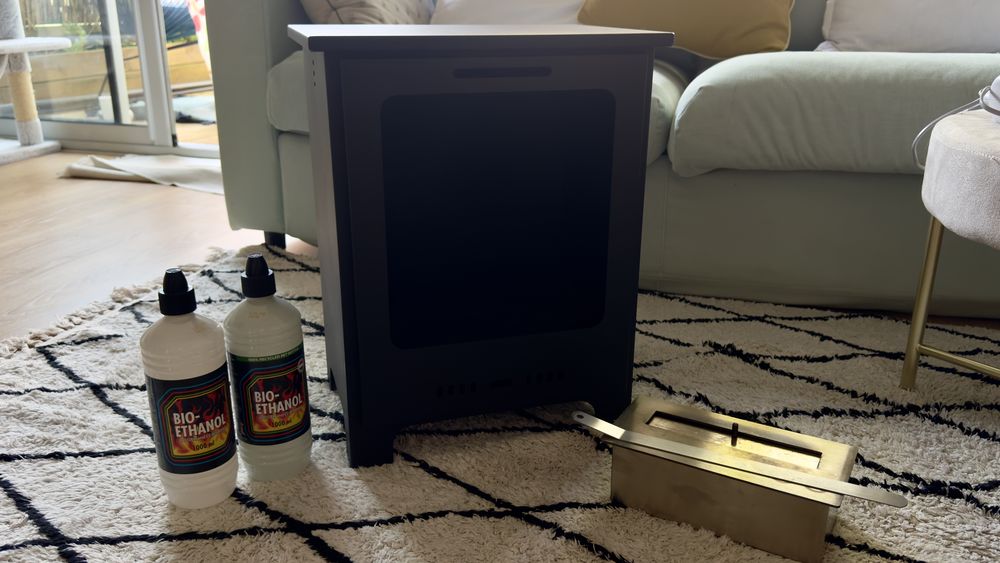 Chemin�e � l'�thanol 80 Cenon (33)