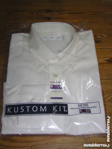 Chemise blanche manches longues neuves T.S -T.L 10 Saint-Martin-au-La�rt (62)