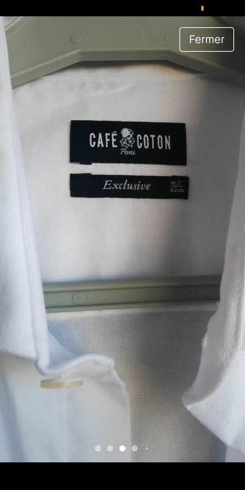 Chemise blanche 45 La Colle-sur-Loup (06)