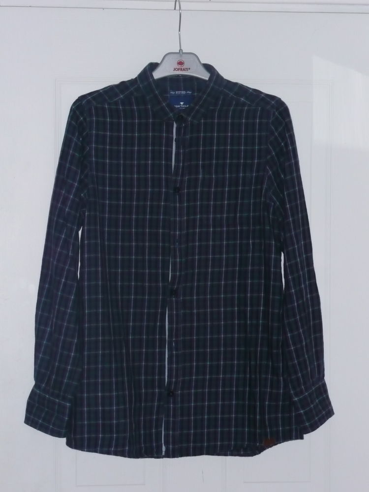 CHEMISE BLEU MARINE TOM TAILOR 15 ANS 5 Escalquens (31)