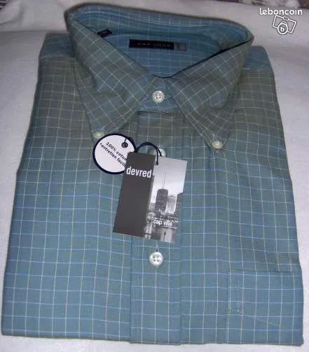 Chemise bleue DEVRED - Taille XXL 45-46 - Neuve 20 Clermont-Ferrand (63)