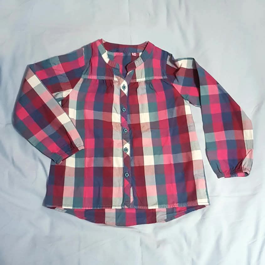 Chemise � carreau, 6 ans, mixte 1 Nimes (30)