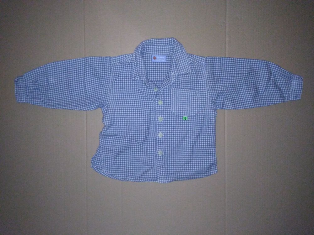 Chemise carreaux flanelle DPAM 12 mois 5 Semoy (45)