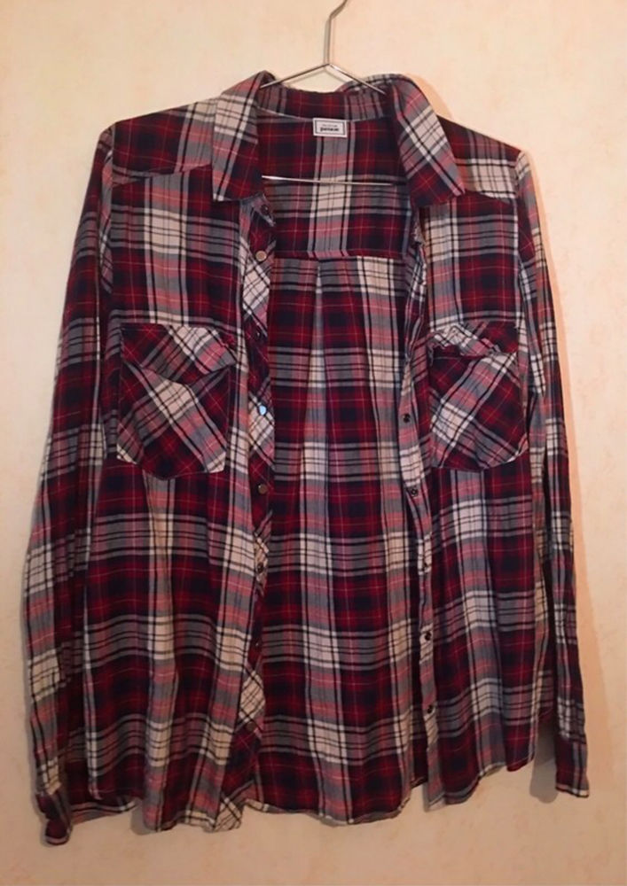 Chemise � carreaux rouge/Bordeaux 15 Perpignan (66)