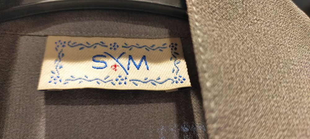 Chemise FEMME unie  grise claire   SYM   manches longues tai 12 Savigny-sur-Orge (91)